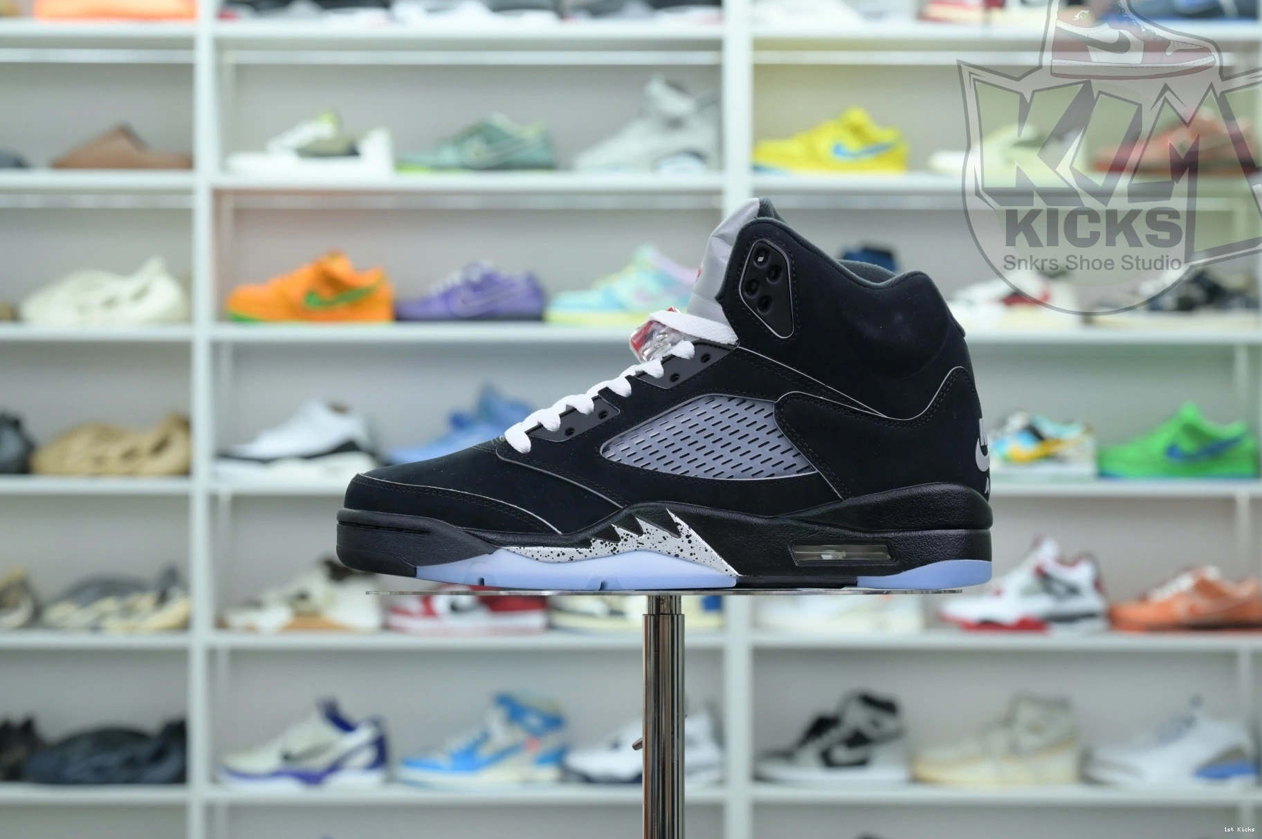 5“BLACK Kimikick Jordan 1856 REIMAGINED” Jordan AllSeason METALLIC Air 0113